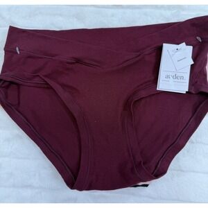 Auden‎ Under-Belly Maternity Briefs Womens Medium 8-10 Cotton Blend 3 Pack Lot